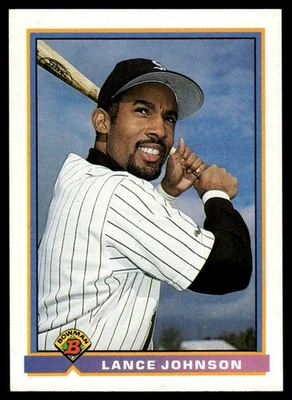 1991 Bowman #349 Lance Johnson - Image 1 of 2