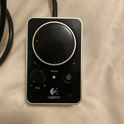 Logitech Z4 Lautsprecher Lautstärke Bass Controller kabelgebunden Steuerung Pod Modul - Bild 1 von 3