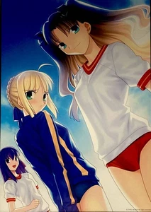 Póster Saber Tohsaka Rin Matou Sakura B2 Destino/estancia nocturna TIPO LUNA Oficial  - Imagen 1 de 1