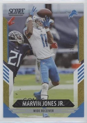 2021 Score Dots Gold /225 Marvin Jones Jr #135 - Image 1 of 2