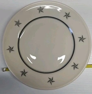 Piatto pane Lamberton Sterling SS United States Lines stella grigia 6 1/2" Cina - Foto 1 di 10