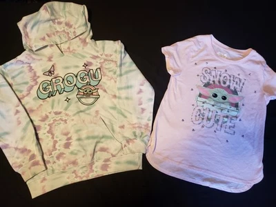 Sudadera con capucha y camiseta Star Wars Grogu (Yoda) para niñas 10/12 Foto 1 de 4