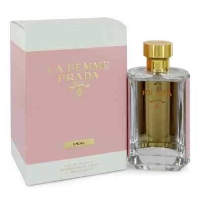Perfume para mujer Prada La Femme L'eau 3,4 oz/100 ml eau de toilette spray nuevo en caja Foto 1 de 2