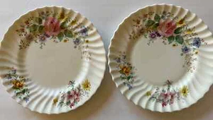 Royal Doulton Arcadia 10 7/8” Bone China Dinner Plates Made in England Set of 2 - Picture 1 of 5