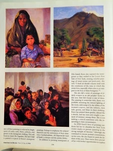 SUSAN RICKER KNOX    ART PIECE VTG ORIG  1998 ADVERTISEMENT - Picture 1 of 1