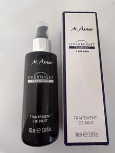 M ASAM OVERNIGHT TREATMENT + AHA & BHA 100ml Supersize Brand New - Picture 1 of 2