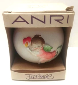 NUEVO DE COLECCIÓN Ferrandiz Anri Italia 1980 Edición Limitada Adorno de Navidad 2.5 - Imagen 1 de 7