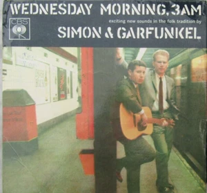 SIMON & GARFUNKEL "WEDNESDAY MORNING,3AM" 7" Vinyl EP - NM/NM - Picture 1 of 1