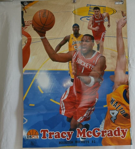 Tracy McGrady T-MAC Houston Rockets Kevin Garnett   Boston Celtics NBA Poster Cover