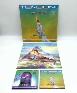 Kylie Tension II Signed Bundle Vinyl LP CDs Limited Artwork Hand Signed Print - Picture 1 of 9