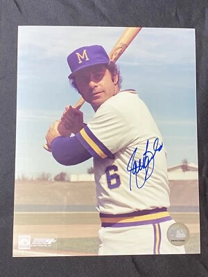 Foto 8x10 firmada autografiada por Sal Bando Milwaukee Brewers Foto 1 de 3