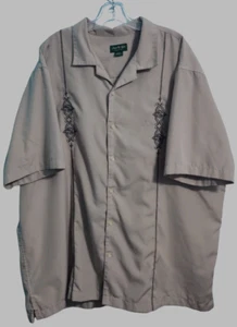 David Taylor Collection Button Up Shirt Bowling Cigar Lounge 2XL - Picture 1 of 5