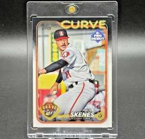Paul Skenes 2024 Topps Pro Debut #PD-140 Altoona Curve - Pittsburgh Pirates - Picture 1 of 10