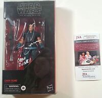 Star Wars Hasbro Black Series Cara Dune #101 Figure Signed By Gina Carano JSA