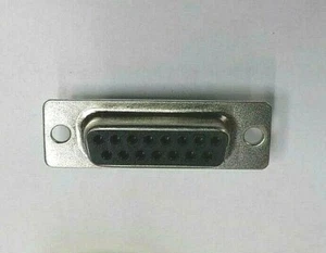 RS232 DA15 15 POLE FEMALE WELDING TERMINAL PIN CONNECTOR - Picture 1 of 4
