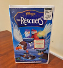 THE RESCUERS  New Sealed VHS  Disney's  MASTERPIECE  Clam Shell  Rated G
