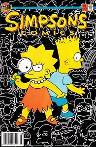 Simpsons Comics #3 Newsstand Bongo Comics - Picture 1 of 1