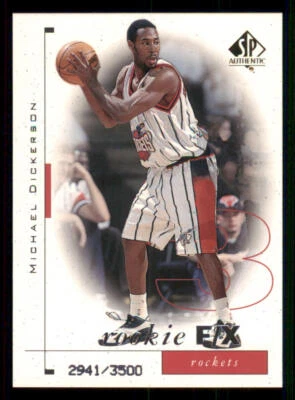 1998-99 SP Authentic #104 Michael Dickerson RC /3500 - Image 1 of 2