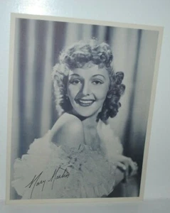 1940 Mary Martin, Standard Oil premium 8x10 photo, NRMT, movie star - Picture 1 of 3