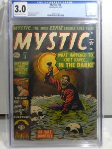 Mystic #13 1952 Atlas Comics CGC 3.0 precódigo terror Bill Everett - Imagen 1 de 2