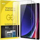[2 Pack]For Samsung Galaxy Tab S9 FE Plus Tablet Tempered Glass Screen Protector