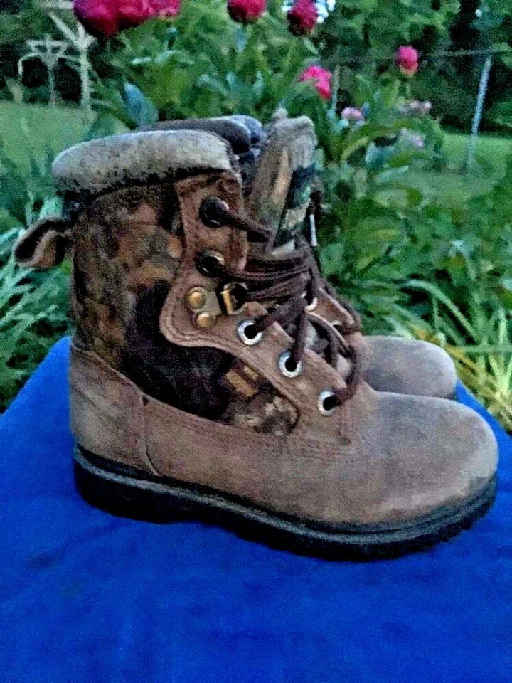 PELIRROJA Cabeza Roja Camuflaje Timberland Wilderness Hunt Trail Botas Zapatos Talla 12 Foto 1 de 4