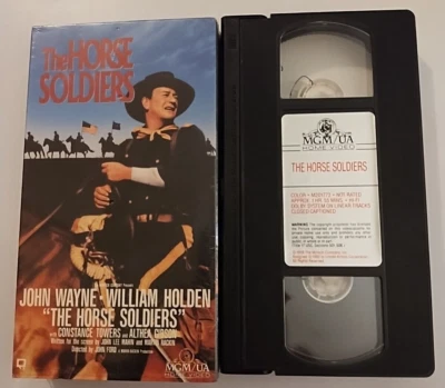 The Horse Soldiers - John Wayne (VHS, 1996) **Buy 2 Get 1 Free**  - Image 1 of 2
