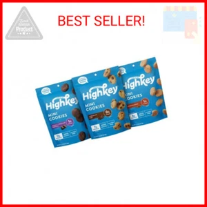 HighKey Sugar Free Cookies Variety Pack - 6.75oz Keto Snacks Zero Carb No Sugar - Picture 1 of 2
