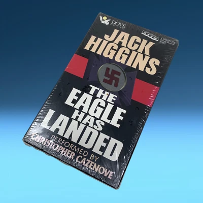 NEW Jack Higgins The Eagle Has Landed Books on Cassette Tapes Dove Audio SEALED Foto 1 de 3