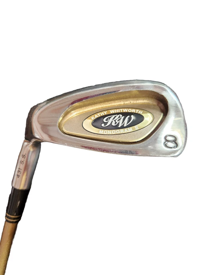 Square Two Women's Kathy Whitworth Monogram II LH 8 Iron Graphite Golf Club - Image 1 of 4