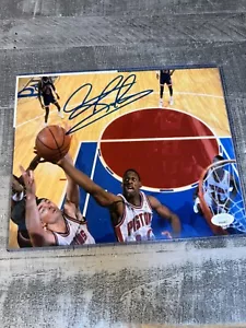 Dennis Rodman Signed Photo 8X10 Basketball Pistons Bulls Worm Autograph HOF JSA - Picture 1 of 4