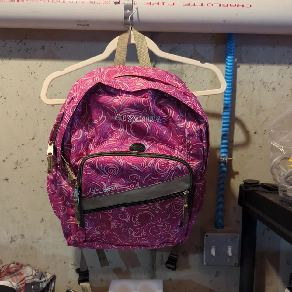 Mochila LL Bean Fresh Mint Prism Deluxe IV Bolsa para Laptop Reflectante  Foto 1 de 4