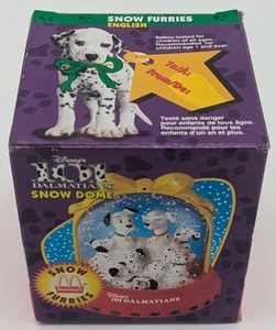 NUEVO EN CAJA Mcdonalds 101 Dalmations Snow Dome 1996 "Snow Furries" NUEVO EN CAJA - Imagen 1 de 3
