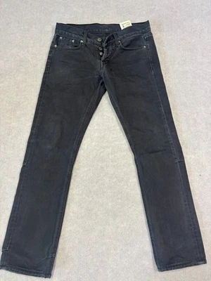 Ksubi Jeans Mens 30 Dark Blue Denim 5 Pocket Streetwear Straight Leg Button Fly - image 1 of 4