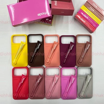 Rhode Summer кромки блеск 3D силиконовый чехол Apple iPhone17 Pro Max 16 15 14 13 - Изображение 1 из 4