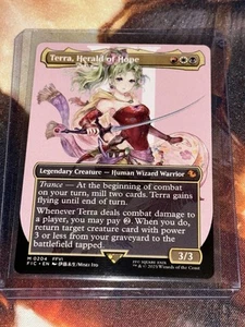 Terra, Herald of Hope (Borderless) #204 - FINAL FANTASY - NM MTG Non-Foil - Picture 1 of 2