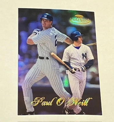 PAUL O'NEIL 1998 Topps Gold Label # 33 CLASS 3 Yankees QTY - Image 1 of 2
