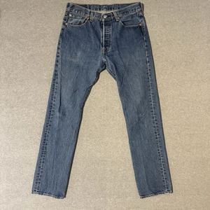 LEVI'S 501 VAQUEROS VAQUEROS AZUL TALLA 32x34 - Imagen 1 de 6