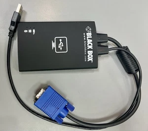 Black Box USB Laptop Console Crash Cart Adapter KVT100A MAC/PC Remote Desktop - Picture 1 of 8