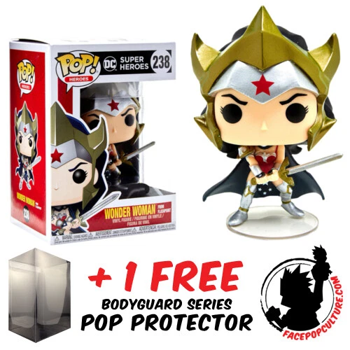 Funko Pop Vinilo Mujer Maravilla Mujer Maravilla Flashpoint #238 Exclusivo + Protector Foto 1 de 1
