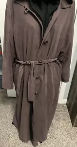 London Fog Women's Trench Coat Brown Size 14 - Picture 1 of 11