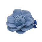Blue Flower Hair Clip for Girl Ladies Hairband for Spa Headband Hair Accessories
