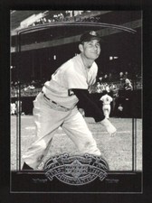 2005 Upper Deck Past Time Pennants Bob Lemon #8 Cleveland Indians