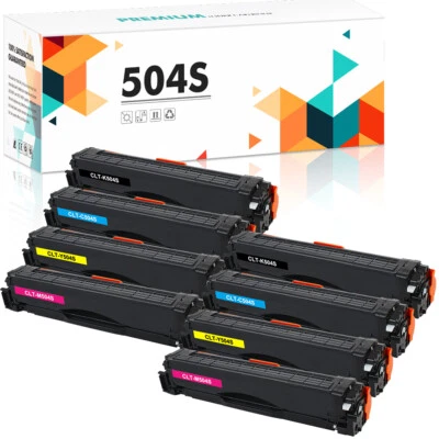 8Pk CLT-504S тонер для Samsung 504S CLP-470N CLP-475 CLP-475NW CLX-4170 CLX-4195 - Изображение 1 из 4