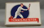 Orig. alte Cigarillo Pappschachtel " Tennismeister "  ca. 8x6x1,5 cm.  /S114