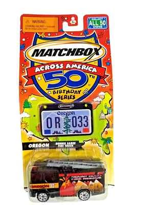 Matchbox Across America Oregon Dennis Sabre Fire Truck Western Collection OR-033 - Image 1 of 4