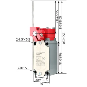 Interruptor de viaje LXK3-20S/J para DELIXI - Imagen 1 de 5
