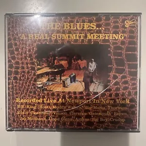 THE BLUES A REAL SUMMIT B.B. KING MUDDY WATER BIG MAMA THORTON DOUBLE CANADA CD - Foto 1 di 2