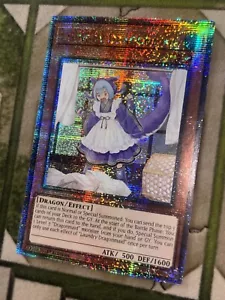 YuGiOh LAUNDRY DRAGONMAID Quarter Century Secret RA03-EN021 - Picture 1 of 3