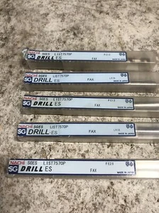 5 NEW! Nachi SG R HSS Drill 5.6mm Shank List7570P - Picture 1 of 2